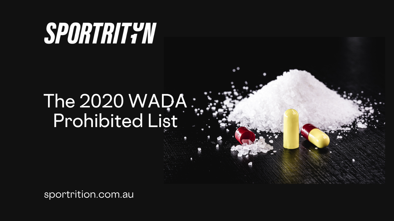 2020 WADA prohibited
