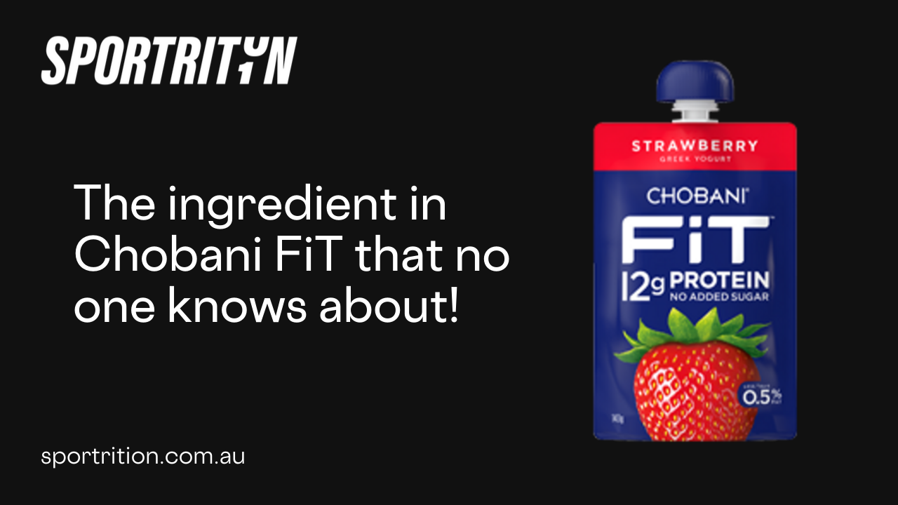 The ingredient in Chobani FiT that no one knows about!