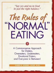 The Rules of "Normal" Eating